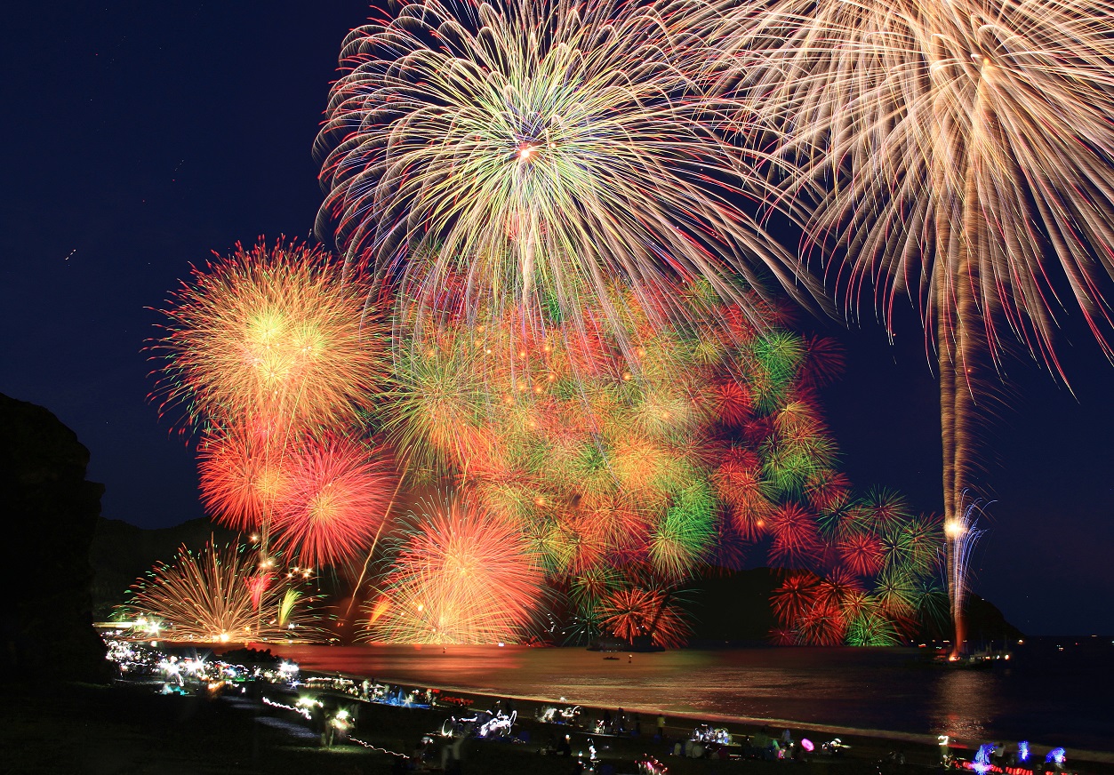 三百余年の伝統を誇る熊野大花火
